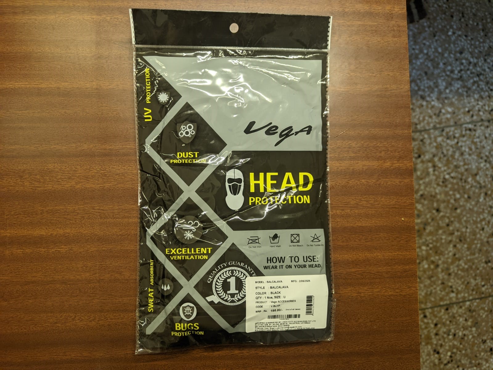 Vega Head Protection Full Mask